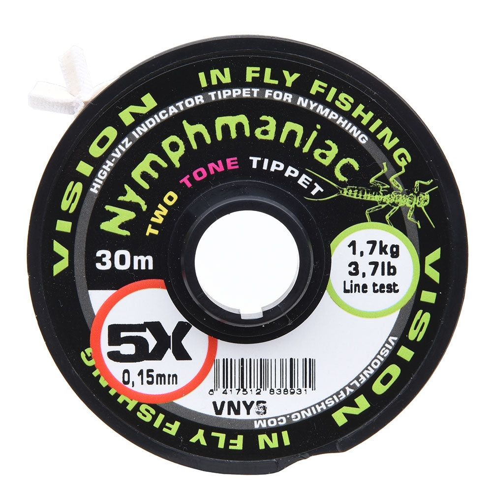 Vision Nymphmaniac Two Tone Tippet 30m Vision Nymphmaniac Two Tone Tippet 30m