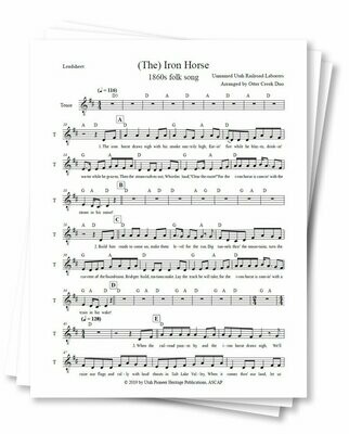 Lead Sheets of all 20 songs - PDFs with Melody, Lyrics & Chord Symbols