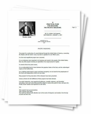 Theodore Judah's Pamphlet (PDF)