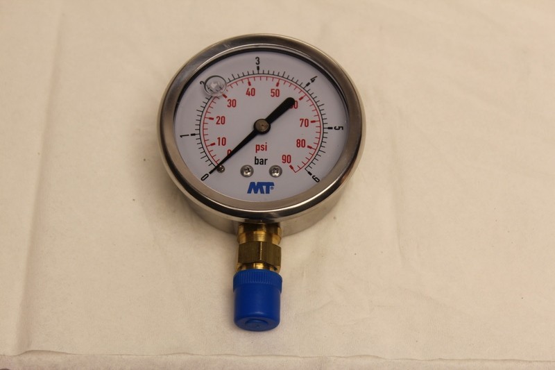 Manometer for oljetrykk