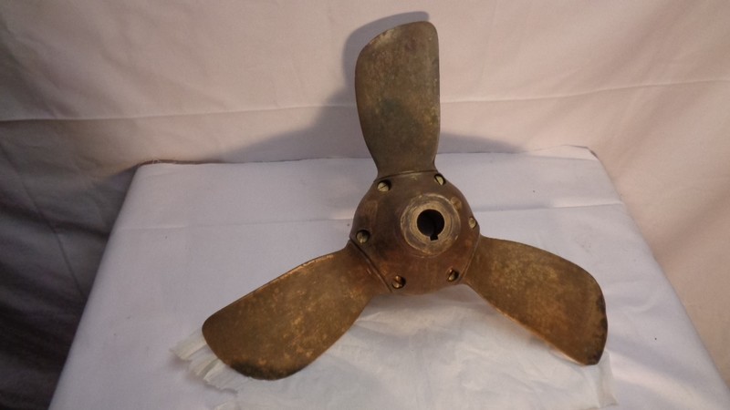 Propeller 3-vinget komplett for 5/4&quot; anlegg
