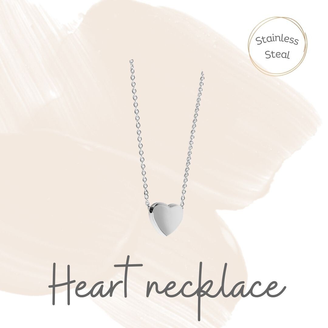 Heart 'personalise me' necklace