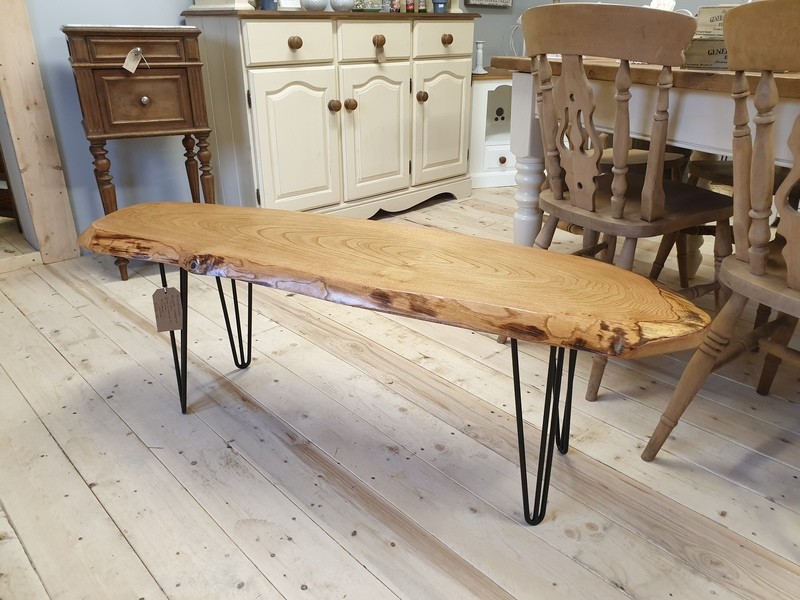 Sweet chestnut coffee table