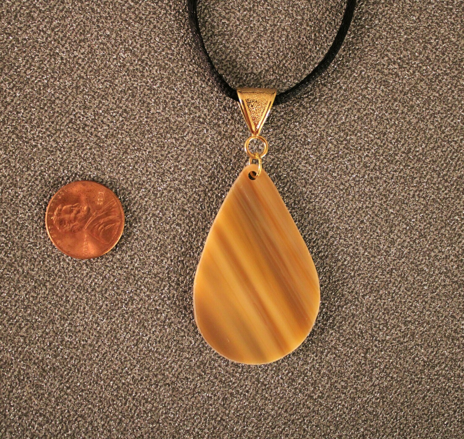 Stained glass teardrop