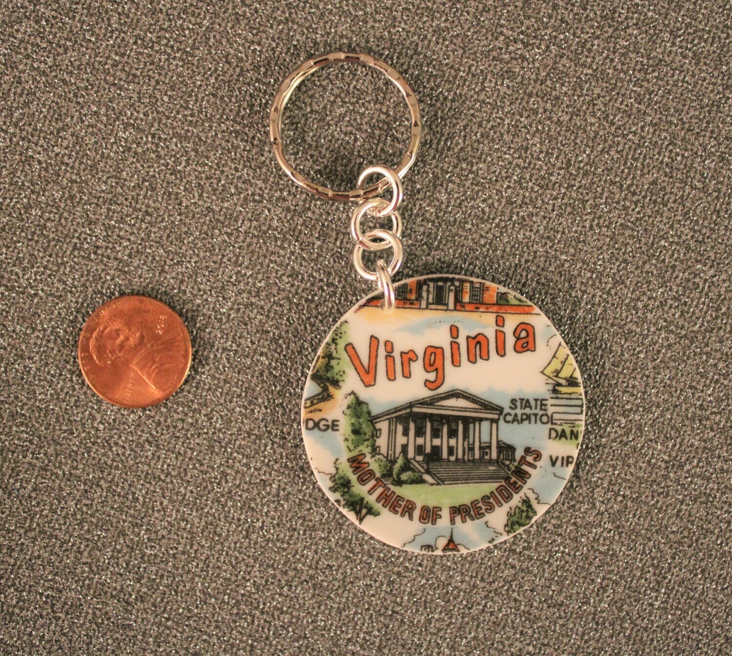 Virginia key chain