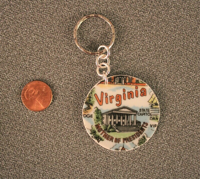 Virginia key chain