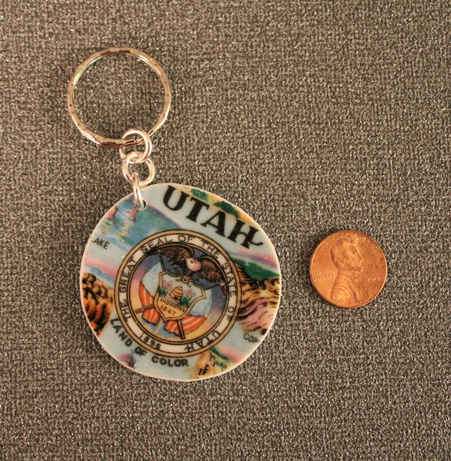 Utah key chain