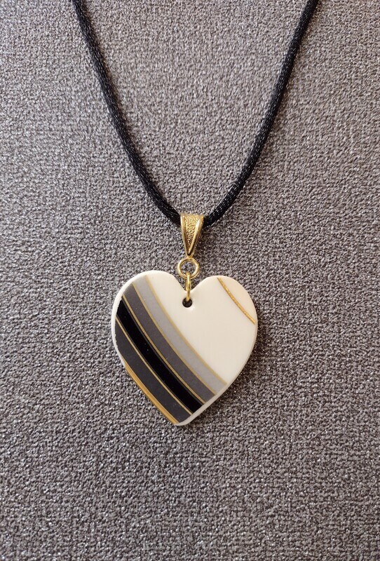 Striped heart