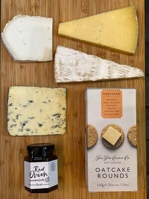 Cheeseboard for four