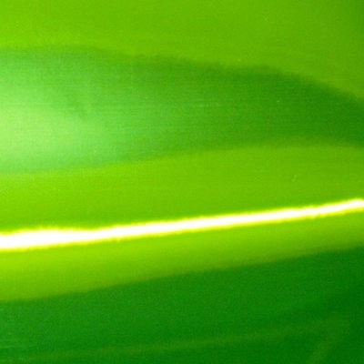 Roll Chrome Fluorescent Green, per linear metre