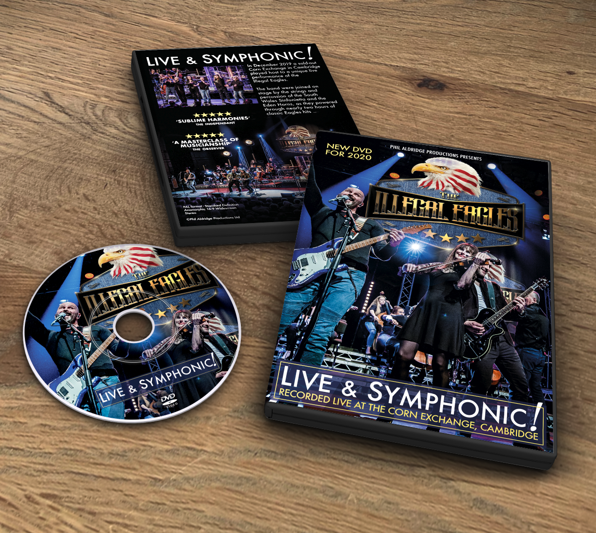 The Illegal Eagles - Live & Symphonic! - New DVD