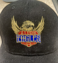 Black &#39;WINGS&#39; Baseball Cap