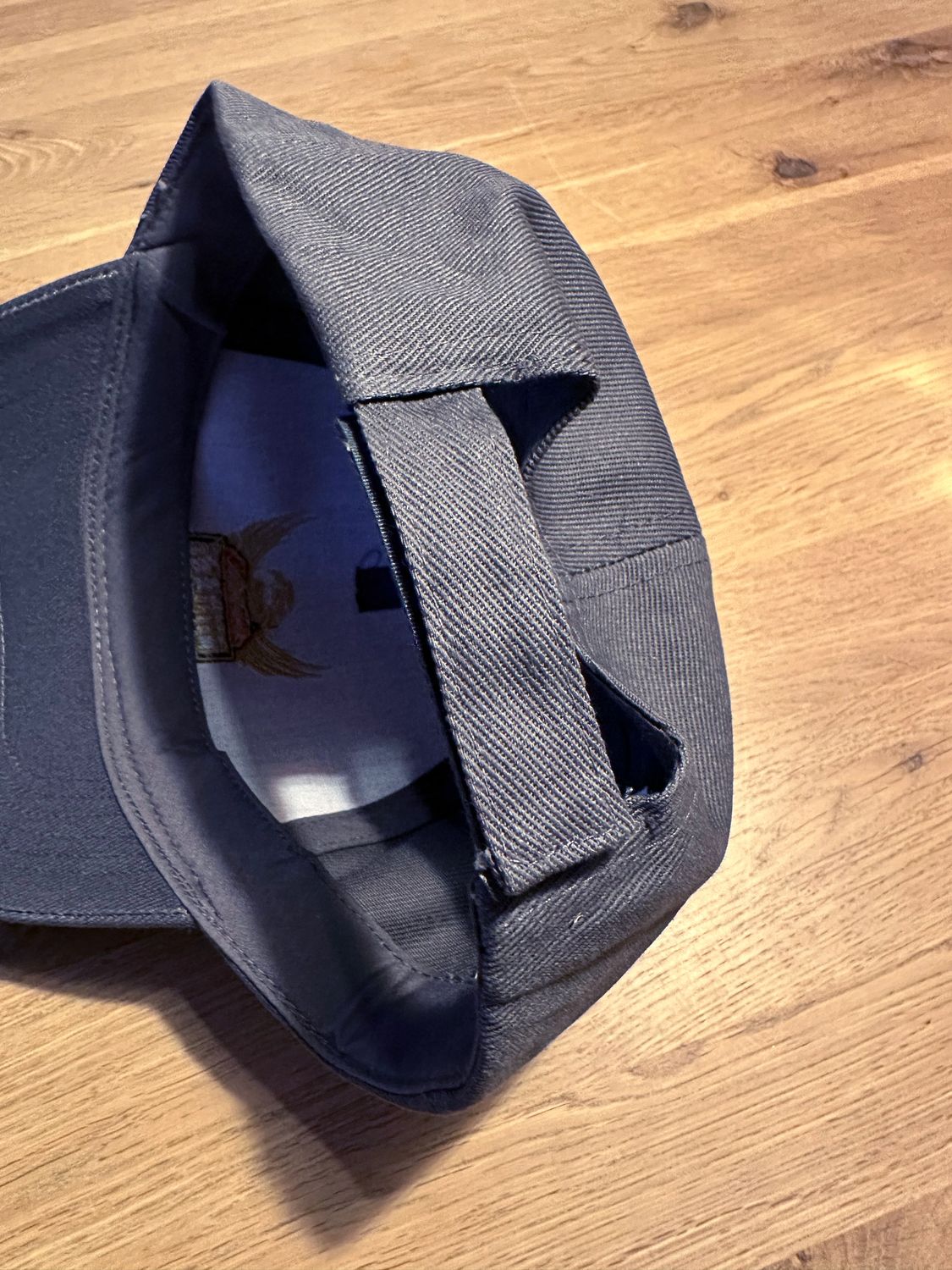 GREY &#39;WINGS&#39; Baseball Cap