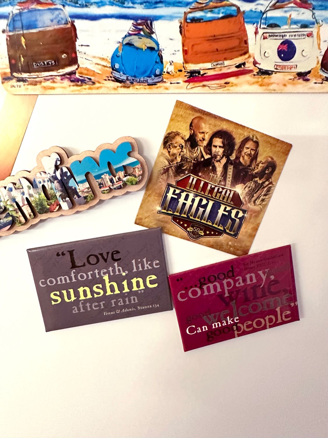 Desperado Tour Fridge Magnet