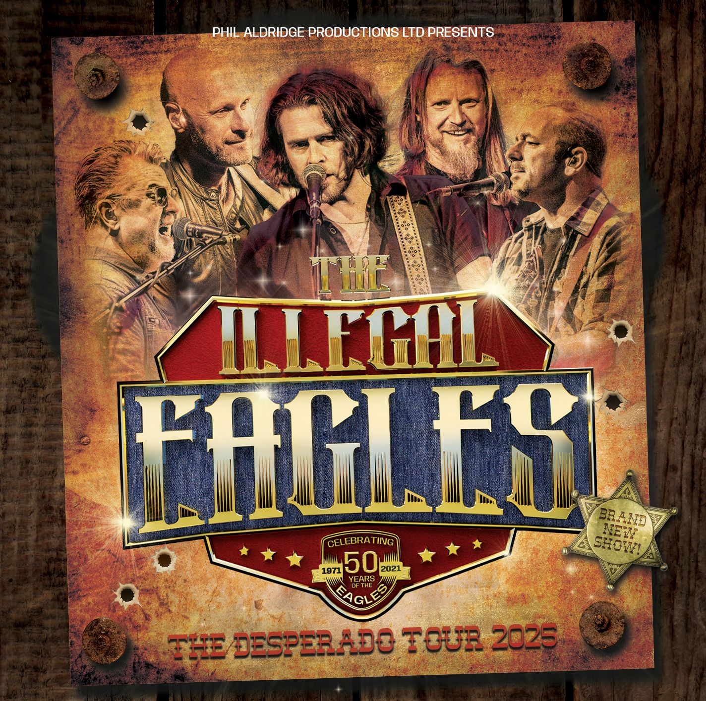 DESPERADO TOUR 2025 LIVE - NEW AUDIO CD!
