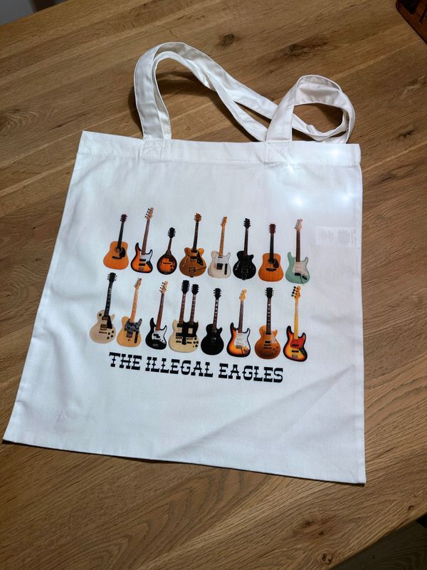 Guitar Design Tote Bag