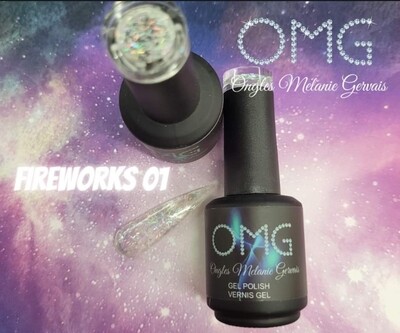 Vernis gel fireworks OMG à l'unité Vernis gel fireworks OMG à l'unité