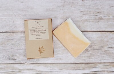 Orange Cream Natural Bath and Body Soap (Limited Supply)