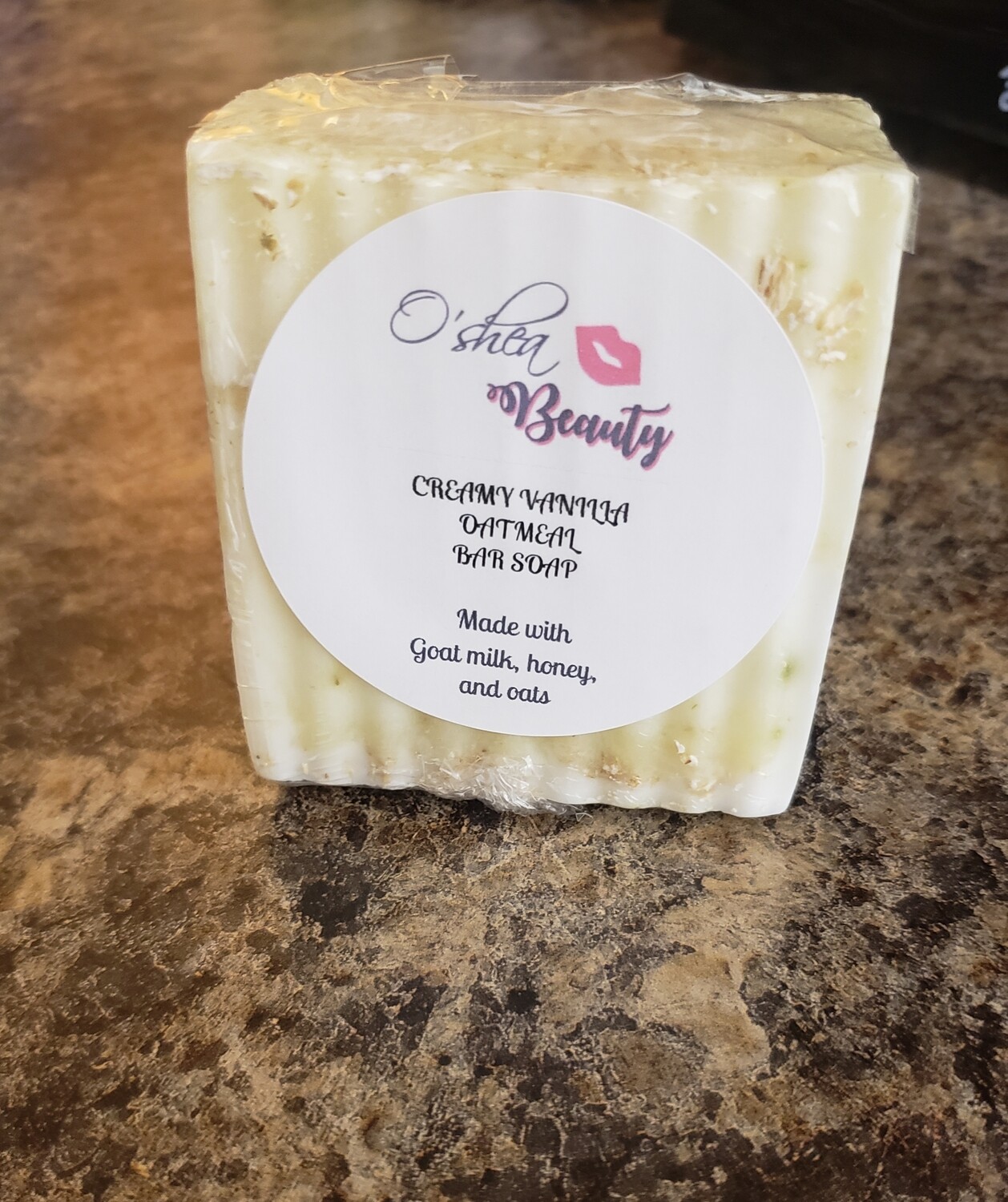 Creamy Vanilla Oats Bar Soap