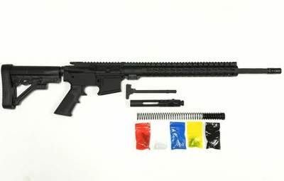 AR-15 Rifle Kit, 20″ Phosphate Spiral Fluted Barrel, With 80% Lower