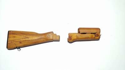 AK-47 Wood Stock Set Polish Laminate