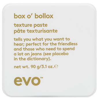 EVO box o' bollox
texture paste 3.1oz
