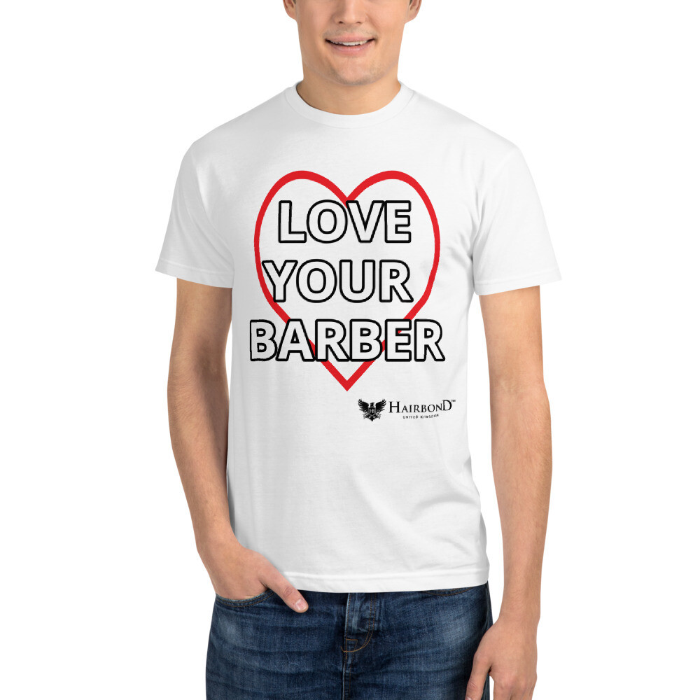 Hairbond® Love Your Barber Sustainable T-Shirt Hairbond® Love Your Barber Sustainable T-Shirt