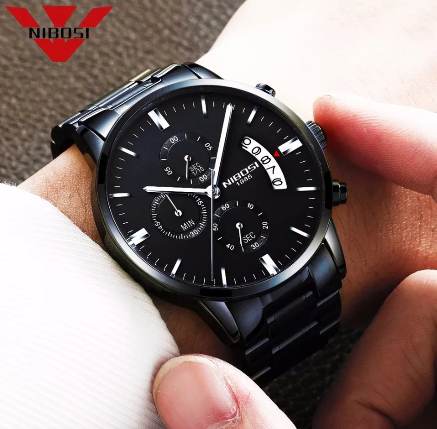 NIBOSI Relogio Masculino Men Watch