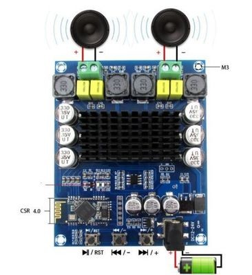 Bluetooth amplifier board
