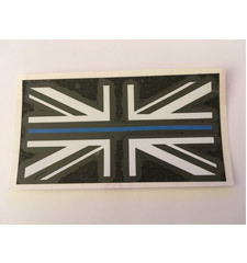 Union flag/thin blue line decal