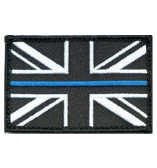 Thin Blue Line Union Flag Patch