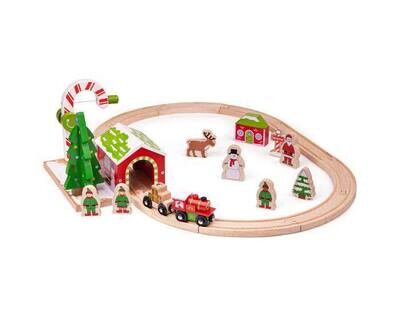 Personalised Christmas wonderland train set. - £45.00