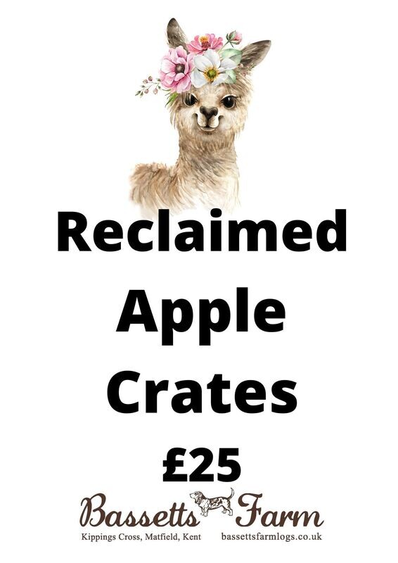 Reclaimed Apple Crates/ Boxes/ Compost