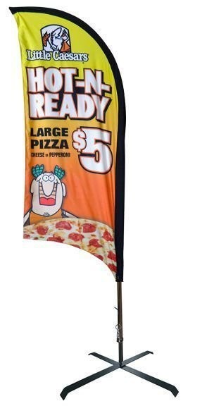 BOW BANNER 7 FT