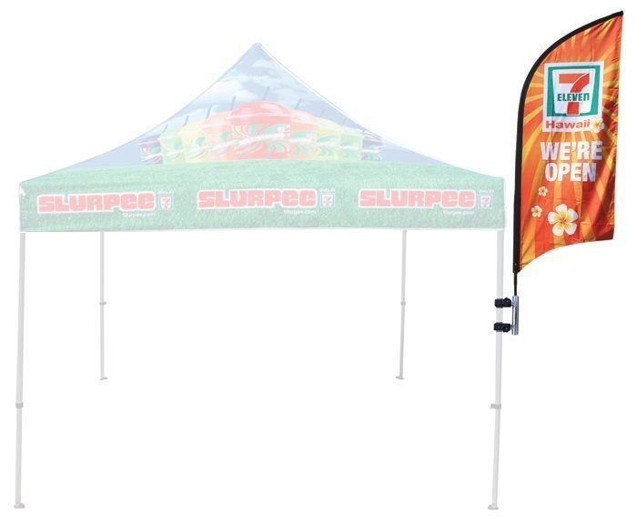 POP-UP CANOPY LEG FLAG MOUNT