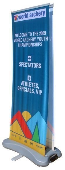 39" OUTDOOR DS BANNER STAND