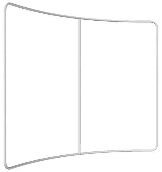 10 FT TENSION FABRIC HORIZONTAL CURVE WALL FRAME