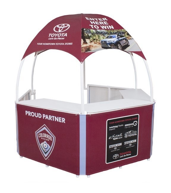 Small Structured Promo Gazebo