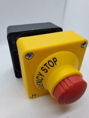 E-STOP PUSH BUTTON SWITCH, SURFACE MOUNT E-STOP PUSH BUTTON SWITCH, SURFACE MOUNT