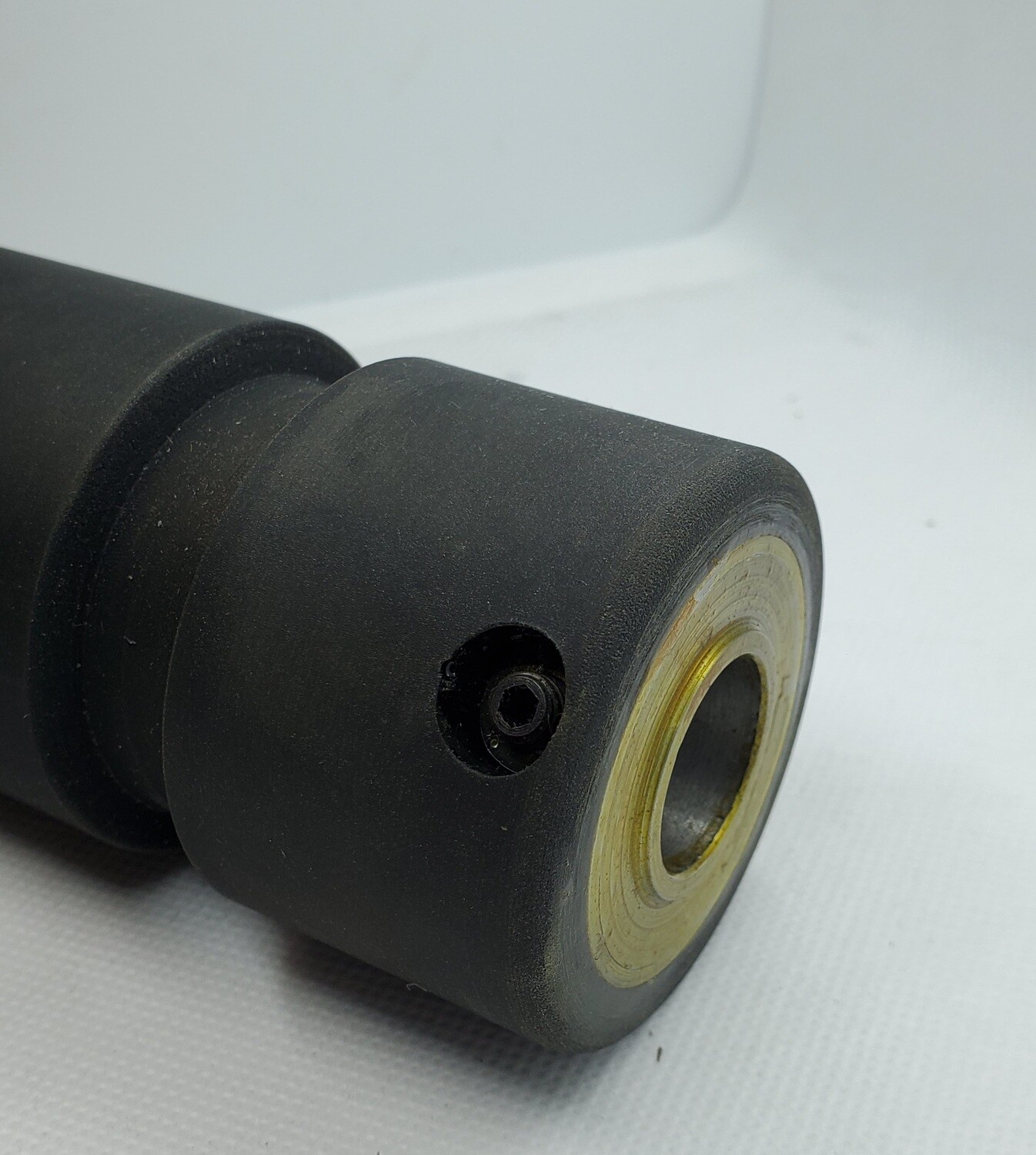 ROLLER, DRIVEN, OUTFEED CONVEYOR, ALS2218C, W/2 BELT TRACKING GROOVES