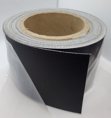 ROLLER MATERIAL, SILICONE RUBBER, BLK, 3 &quot; x 15ft
