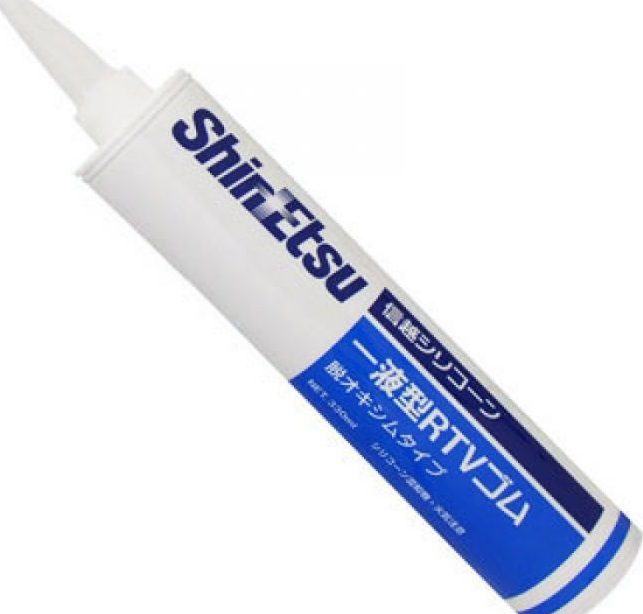 SEALANT, SILICONE, HIGH TEMP, RED, 330mL, KE-45R