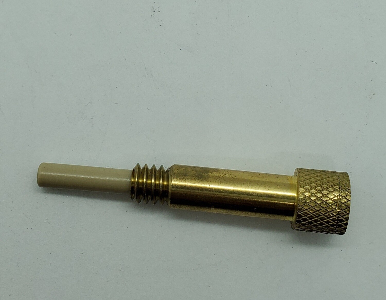 PIN, RETRACTING, BRASS/PEEK