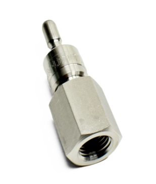 INSTRUMENTATION QUICK-CONNECT,  VERIFICATION FITTING, 1/4 INCH SIZE,