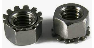 NUT, LOCK, W/EXT TTH LCK WASHER, SST 18-8, 5/16-18