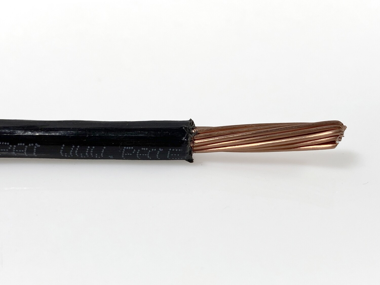 Wire Stranded with Black Nylon Insulation, 8 GA