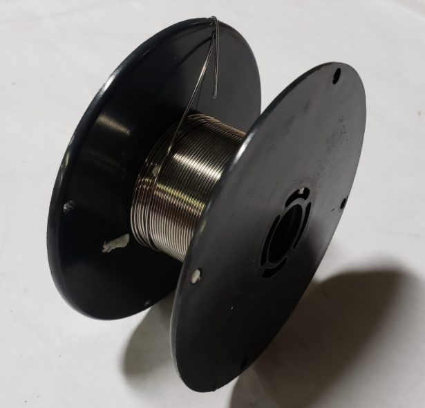 WIRE, NICHROME, 1/2 HARD, .040 IN DIA X 55 FT