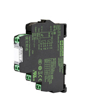 RELAY, DPDT, 2NO/NC, 230 VAC COIL, OUTPUT, 250VAC, 6A, DIN RAIL MNT, SCREW TERMINALS