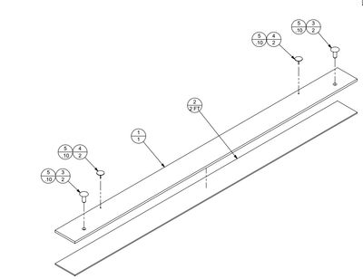 ANCHOR ASSY, MAGNETIC, FRONT, 26 IN, STC/ILS2520