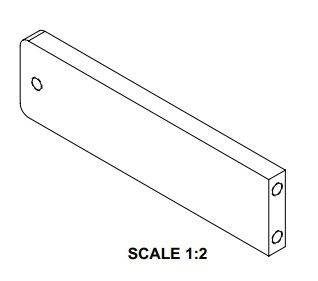PLATE, VERTICAL PIVOT SUPPORT, VACUUM CYL, MAXX 5
